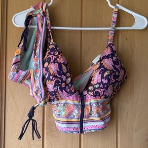 Multicolor Paisley Bikini set